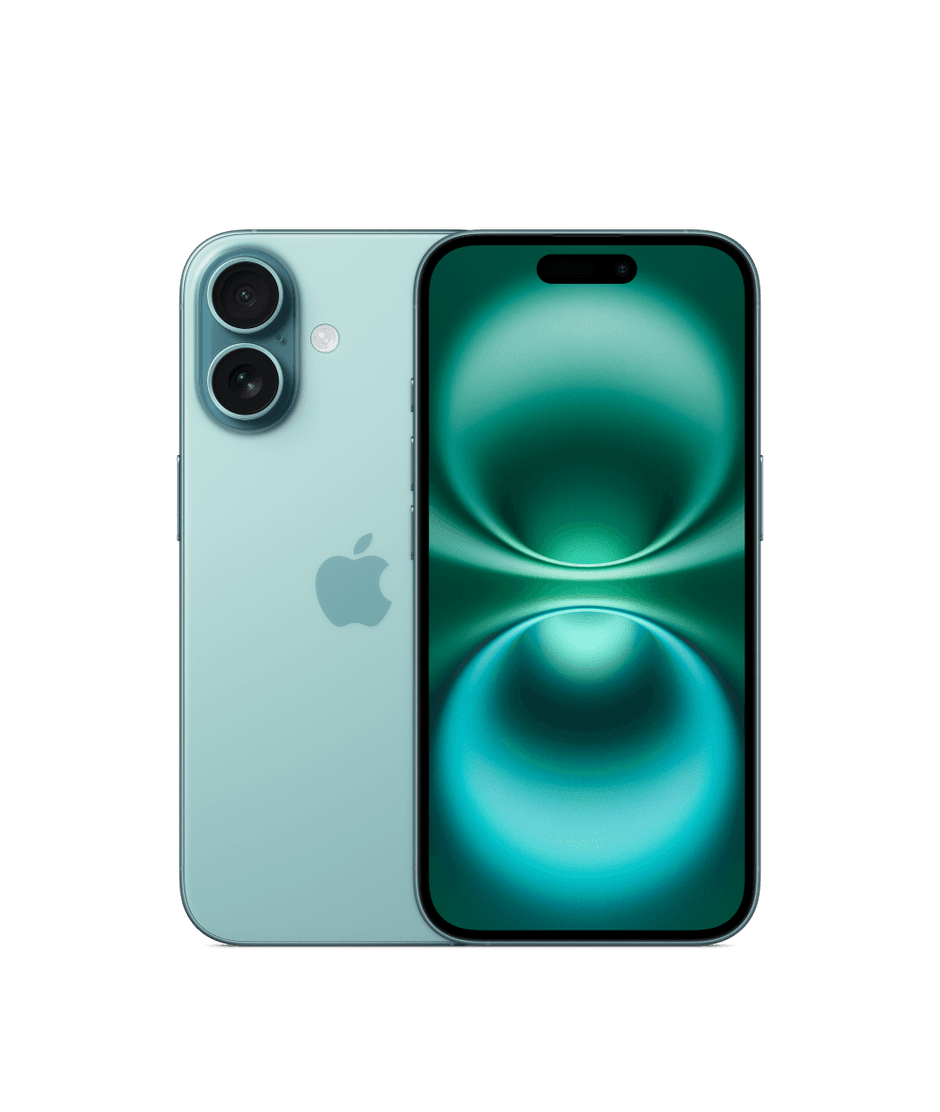 گوشی کارکرده اپل iPhone 16 ظرفیت ۱۲۸ گیگابایت سبز – رجیستر شرکتی – سلامت باتری ۹۰٪