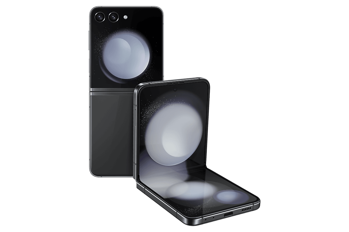 گوشی کارکرده سامسونگ Galaxy Z Flip 5 ظرفیت ۲۵۶ گیگابایت مشکی – در حد آکبند