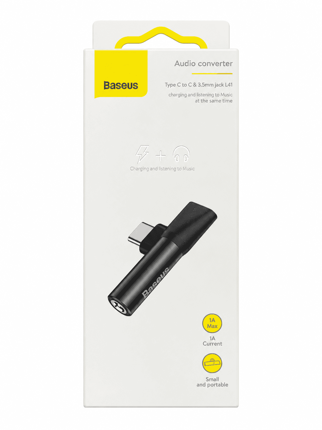 مبدل صدا و شارژ بیسوس مدل L41 با اتصال USB-C